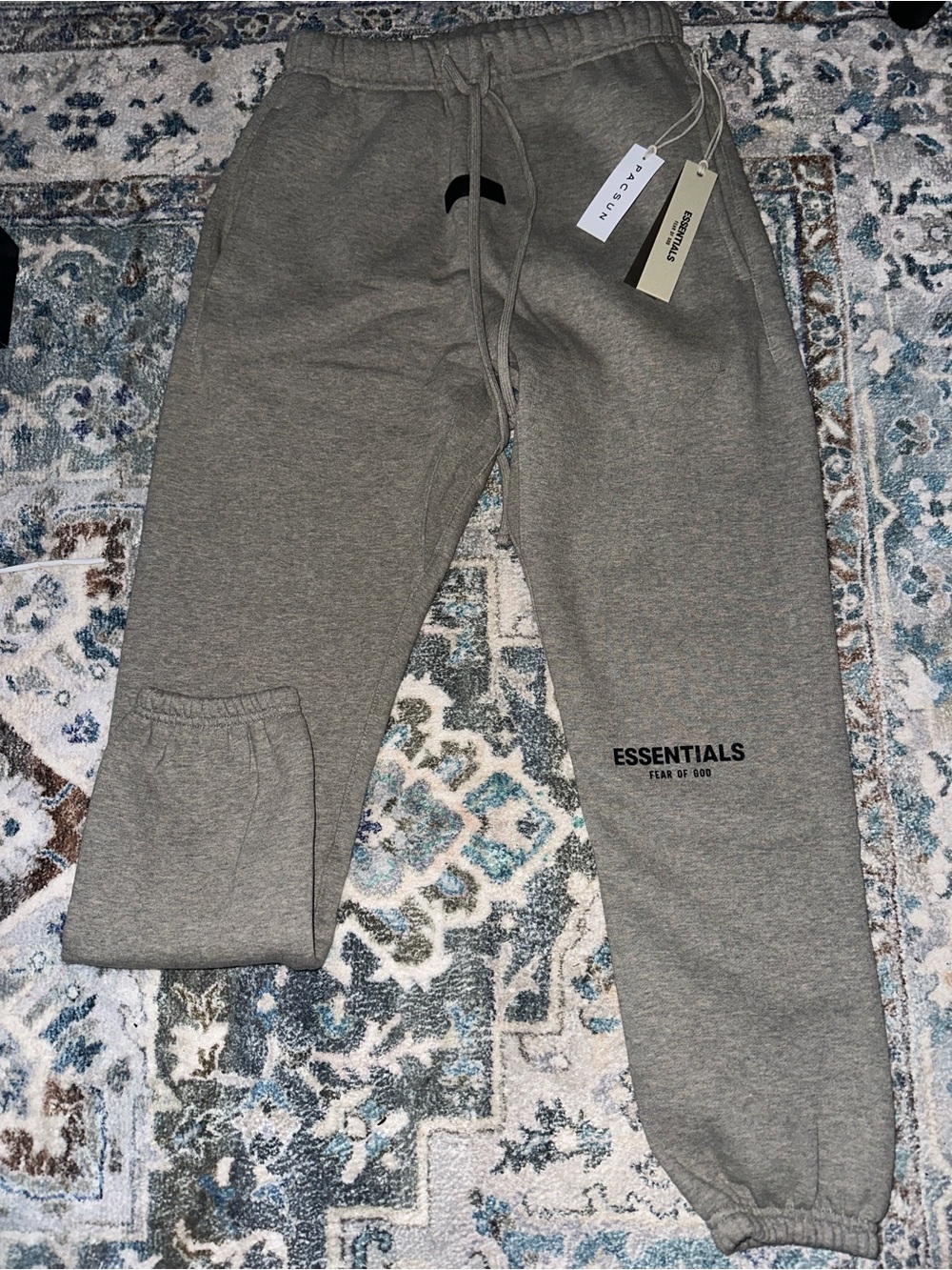 Fear of God Gray Essentials Sweatpants